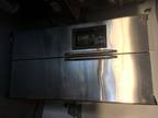 GE Refrigerator - Chrome finish