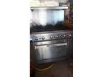 Commercial 6 burner stove/oven