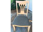 6 Beechwood Dining Room Chairs