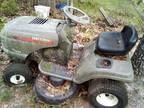 Riding craftsman lawnmower