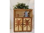 Accent Cabinet with Palm Trees