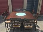 Dining table with 8 Chairs