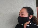 All cotton reversible face mask. Black, Navy or Denim