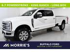 2024 Ford F-350 White, 40 miles
