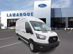 2024 Ford Transit White, 14 miles