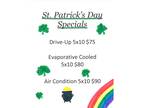 Need Storage? Don't Miss Our St. Patrick Day Specials!