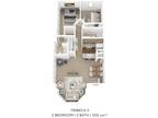 Worthington Apartments and Townhomes - Two Bedroom 2 Bath - Tribeca II - 1,213