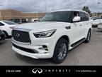 2024 Infiniti QX80 White, 12 miles