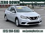 2018 Nissan Sentra Silver, 35K miles