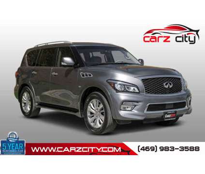 2016 INFINITI QX80 for sale is a Grey 2016 Infiniti QX80 Car for Sale in Addison TX