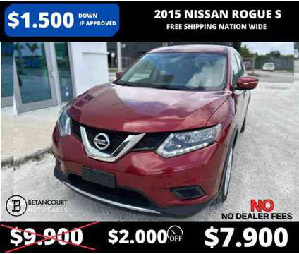 2015 Nissan Rogue for sale is a Red 2015 Nissan Rogue Car for Sale in Miami FL