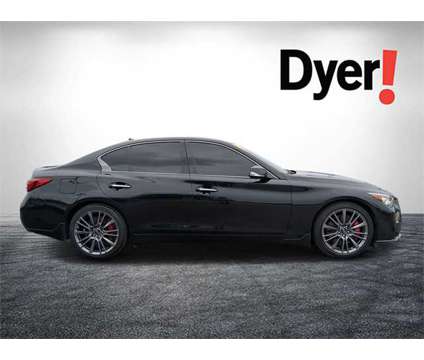 2023 INFINITI Q50 Red Sport 400 is a Black 2023 Infiniti Q50 Sedan in Vero Beach FL