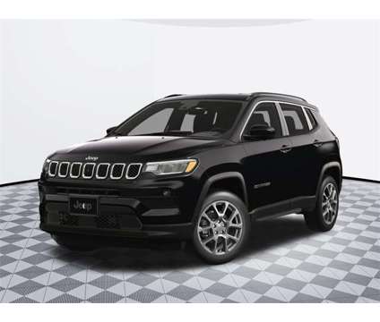 2024 Jeep Compass Latitude Lux is a Black 2024 Jeep Compass Latitude SUV in Owings Mills MD