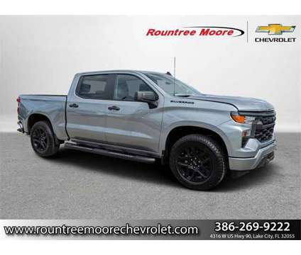 2024 Chevrolet Silverado 1500 Custom is a Grey 2024 Chevrolet Silverado 1500 Custom Truck in Lake City FL