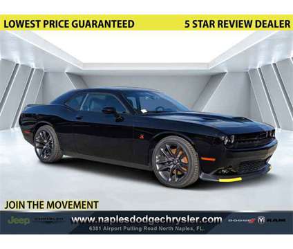 2023 Dodge Challenger R/T Scat Pack is a Black 2023 Dodge Challenger R/T Scat Pack Coupe in Naples FL