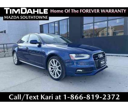 2014 Audi A4 2.0T Premium quattro is a Blue 2014 Audi A4 2.0T Premium Sedan in Sandy UT