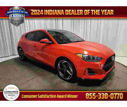 2020 Hyundai Veloster Turbo is a Orange 2020 Hyundai Veloster Turbo Car for Sale in Fort Wayne IN