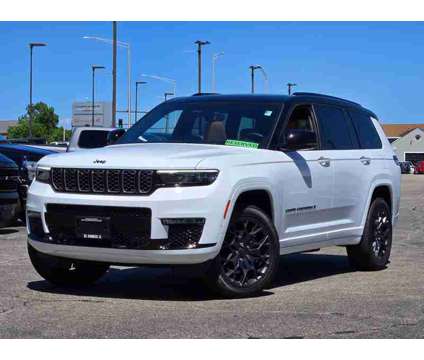 2024 Jeep Grand Cherokee L Summit is a White 2024 Jeep grand cherokee Summit SUV in Saint Charles IL