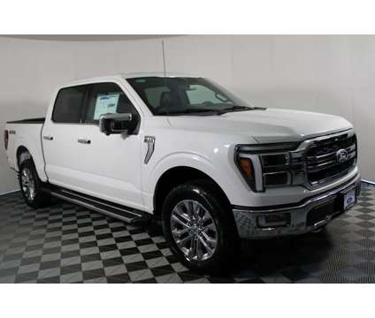 2024 Ford F-150 Lariat is a White 2024 Ford F-150 Lariat Truck in Kansas City MO