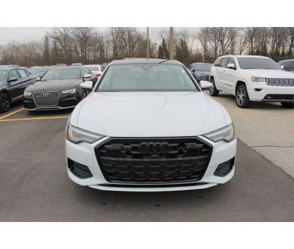 2024 Audi A6 2.0T Premium Plus quattro is a White 2024 Audi A6 2.0T Premium Sedan in Bay City MI