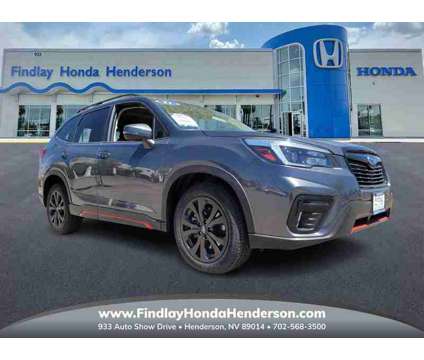 2021 Subaru Forester Sport is a Grey 2021 Subaru Forester S SUV in Henderson NV