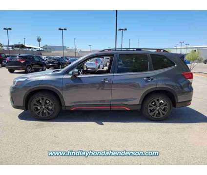 2021 Subaru Forester Sport is a Grey 2021 Subaru Forester S SUV in Henderson NV