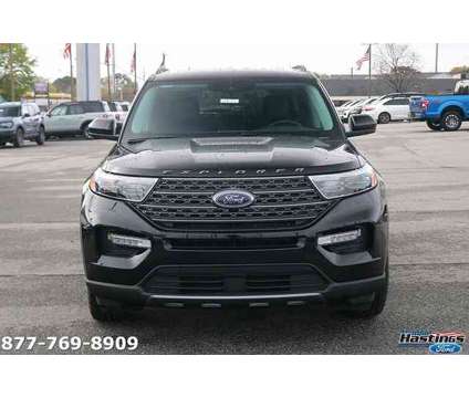 2024 Ford Explorer XLT is a Black 2024 Ford Explorer XLT SUV in Greenville NC