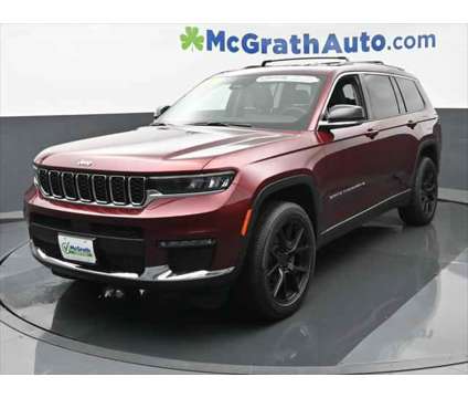 2022 Jeep Grand Cherokee L Limited 4x4 is a Red 2022 Jeep grand cherokee SUV in Dubuque IA