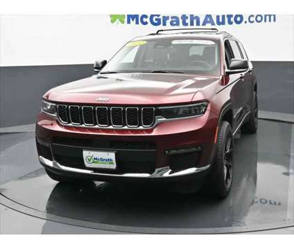 2022 Jeep Grand Cherokee L Limited 4x4 is a Red 2022 Jeep grand cherokee SUV in Dubuque IA