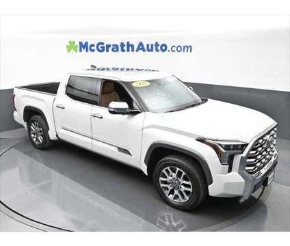 2022 Toyota Tundra 1794 Edition is a White 2022 Toyota Tundra 1794 Trim Truck in Dubuque IA