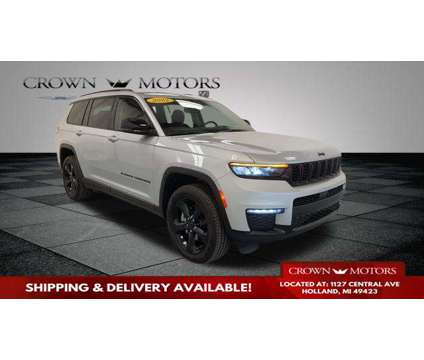 2022 Jeep Grand Cherokee L Limited is a Silver 2022 Jeep grand cherokee Limited SUV in Holland MI