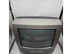 Emerson EWC13D4 13" CRT TV/DVD Combo No Remote Tested Retro gaming