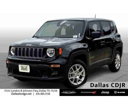 2023NewJeepNewRenegadeNew4x4 is a Black 2023 Jeep Renegade Car for Sale in Dallas TX