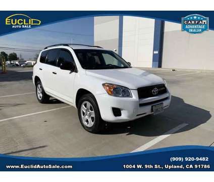 2010 Toyota RAV4 for sale is a White 2010 Toyota RAV4 2dr Car for Sale in Upland CA