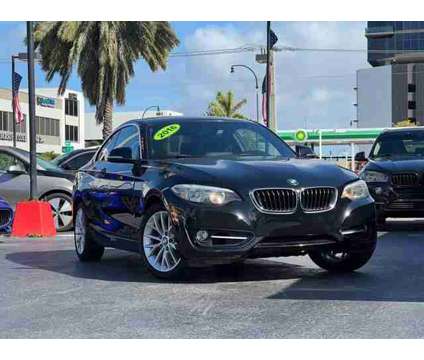2016 BMW 2 Series for sale is a Black 2016 Car for Sale in Hallandale Beach FL