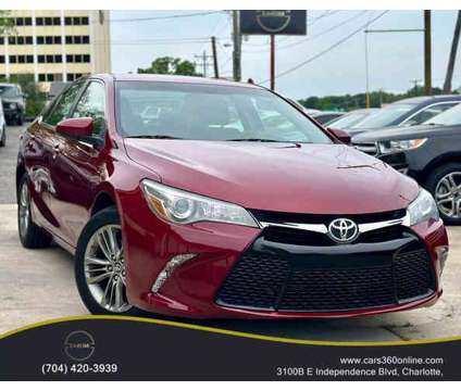 2017 Toyota Camry for sale is a Red 2017 Toyota Camry Car for Sale in Charlotte NC