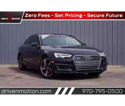 2018 Audi A4 for sale is a Blue 2018 Audi A4 3.2 quattro Car for Sale in Thornton CO