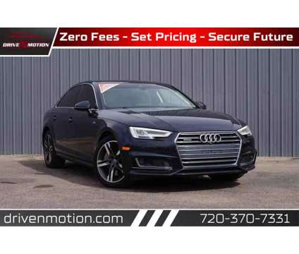 2018 Audi A4 for sale is a Blue 2018 Audi A4 3.2 quattro Car for Sale in Greeley CO
