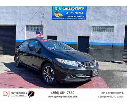 2015 Honda Civic for sale is a Black 2015 Honda Civic Car for Sale in Collingswood NJ