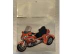 HONDA GOLDWING GL1800 TRIKE PATCH (2924-TRO) ORANGE. 4 1/2" across. NEW!!