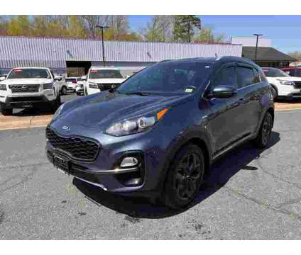 2020UsedKiaUsedSportageUsedAWD is a Blue 2020 Kia Sportage Car for Sale in Midlothian VA