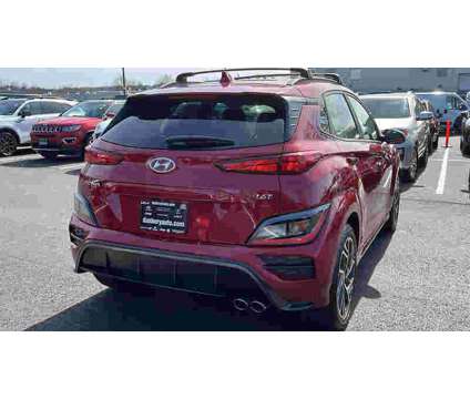 2022UsedHyundaiUsedKonaUsedDCT FWD is a Red 2022 Hyundai Kona Car for Sale in Danbury CT