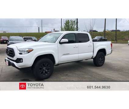 2022 Toyota Tacoma 4WD SR5 is a White 2022 Toyota Tacoma Car for Sale in Hattiesburg MS