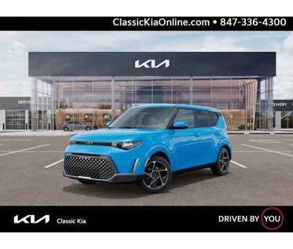 2024 Kia Soul EX is a Blue 2024 Kia Soul sport Car for Sale in Waukegan IL
