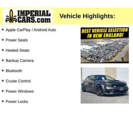 2022UsedDodgeUsedChargerUsedRWD is a Grey 2022 Dodge Charger R/T Scat Pack Car for Sale in Mendon MA