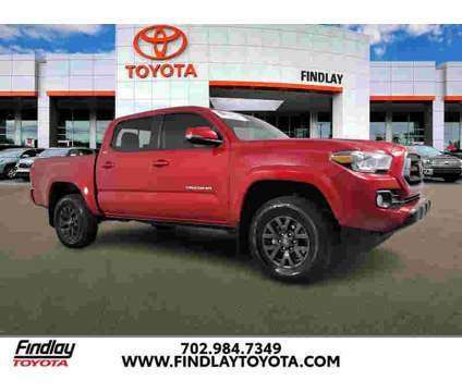 2022UsedToyotaUsedTacoma is a Red 2022 Toyota Tacoma SR5 Truck in Henderson NV