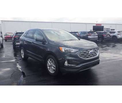 2022 Ford Edge SEL is a Blue 2022 Ford Edge SEL Car for Sale in Taylorville IL