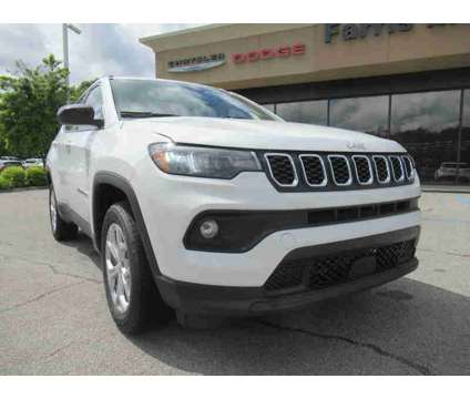 2024NewJeepNewCompassNew4x4 is a White 2024 Jeep Compass Car for Sale in Jefferson City TN