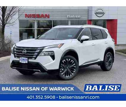 2024 Nissan Rogue Platinum is a White 2024 Nissan Rogue Car for Sale in Warwick RI