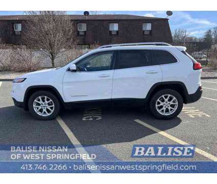 2016 Jeep Cherokee Latitude is a White 2016 Jeep Cherokee Latitude Car for Sale in West Springfield MA